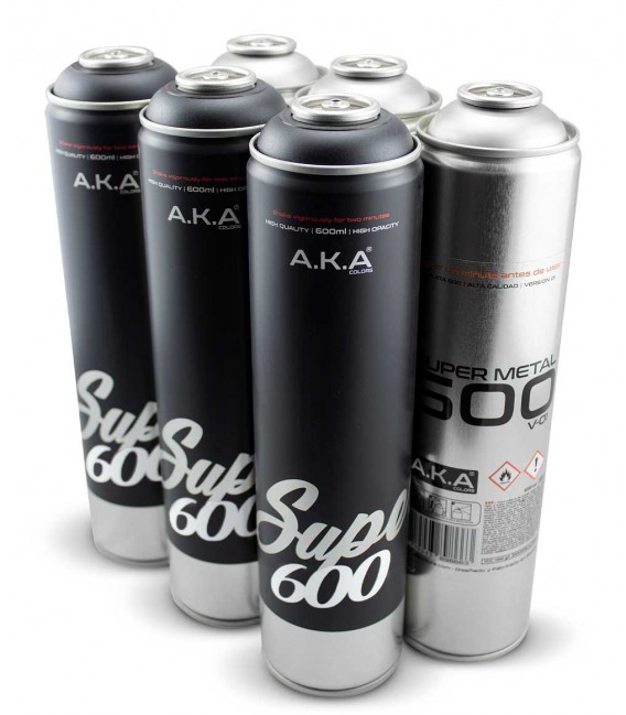 Pack x3 SUPERMETAL + x3 NEGROS 600ml