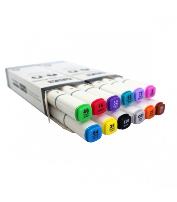 BASIC COLORS PACK -x12