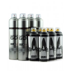 PACK x6 SUPERMETAL + x6 NEGROS