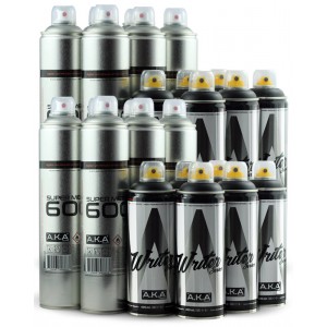 PACK x12 SUPERMETAL + x12 NEGROS