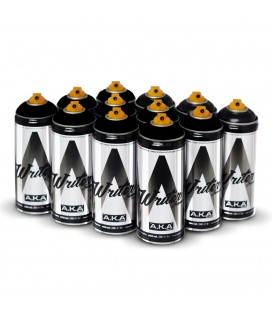 PACK x12 NEGROS AKA