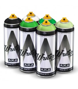 PACK WRITER x6 'Jamaica Green'