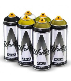 PACK WRITER x6 'Mustard Yellow'