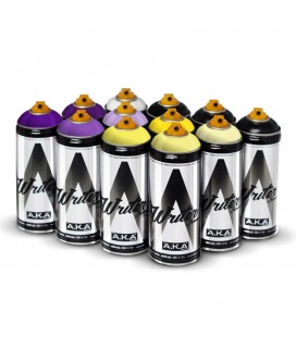 PACK WRITER x12 'Golden Yellow – Raspy Violet'