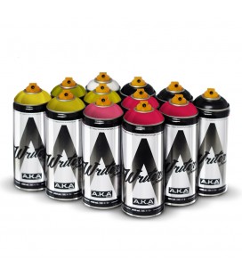 PACK WRITER x12 'Mars Red – Mustard Yellow'
