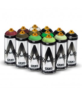 PACK WRITER x12 'Jamaica Green - Africa Brown'