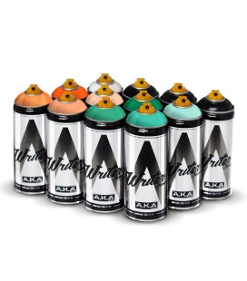 PACK WRITER x12 'Paradise Green – Sunny Orange'
