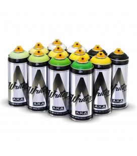PACK WRITER x12 'Yellow-Green'