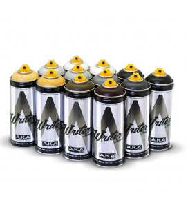 PACK WRITER x12 'Grey-Brown'