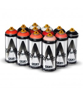 PACK WRITER x12 'Red-Orange'
